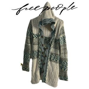 Free People Knit bohemian sweater